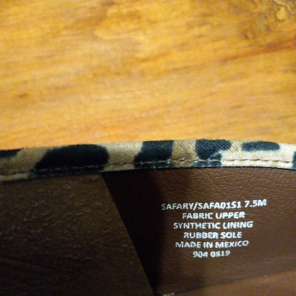 Steve Madden Leopard Print Platform Slip on Sneakers Skate Shoes Woman’s… - Picture 6 of 7